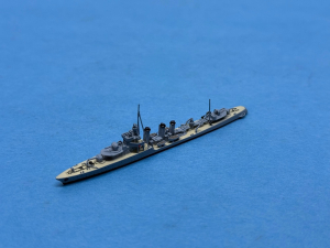 Destroyer "Fougueux" paintd decks (1 p.) F 1936 Neptun N 1463S